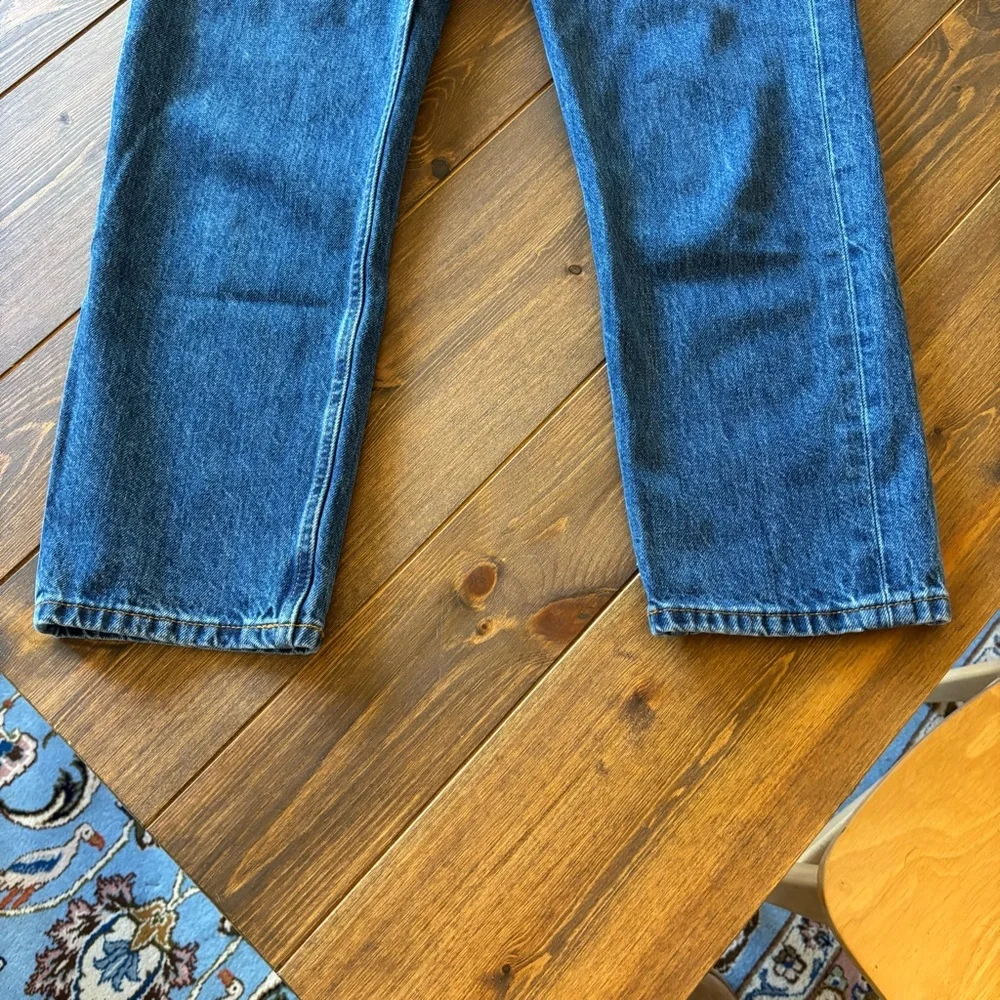 Everlane THE '9OS CHEEKY® JEAN in Organic Cotton Size 29 Dark Wash Ankle Length - Picture 10 of 11